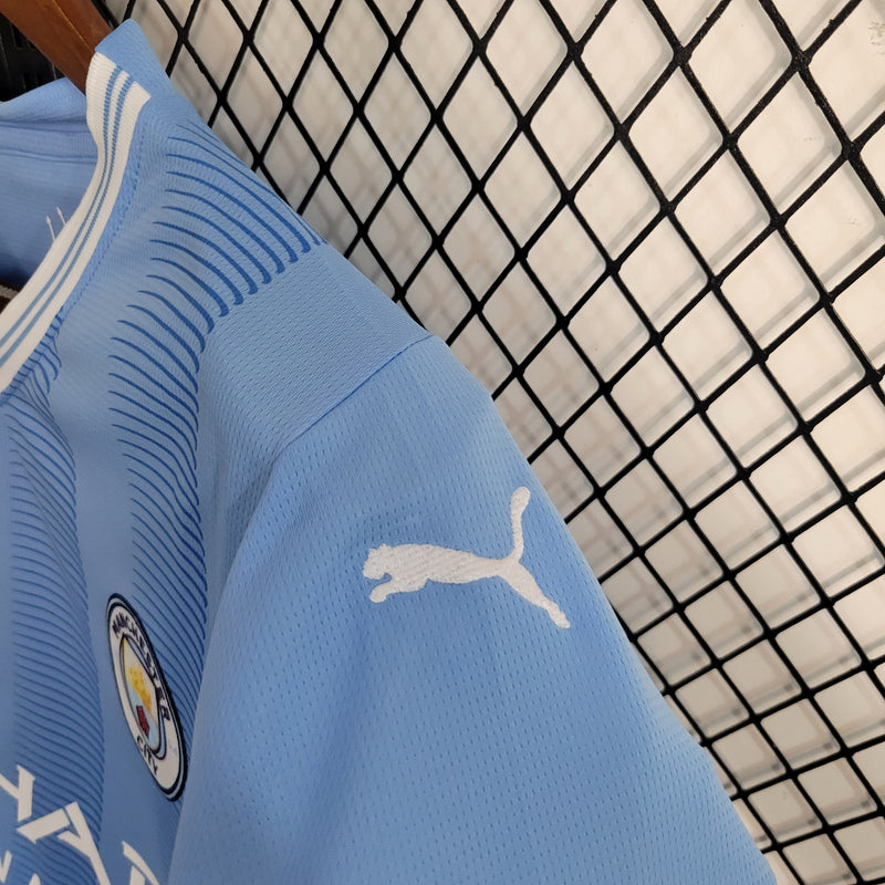 Camisa Manchester City Home 23/24 - Puma Torcedor Masculina - Lançamento