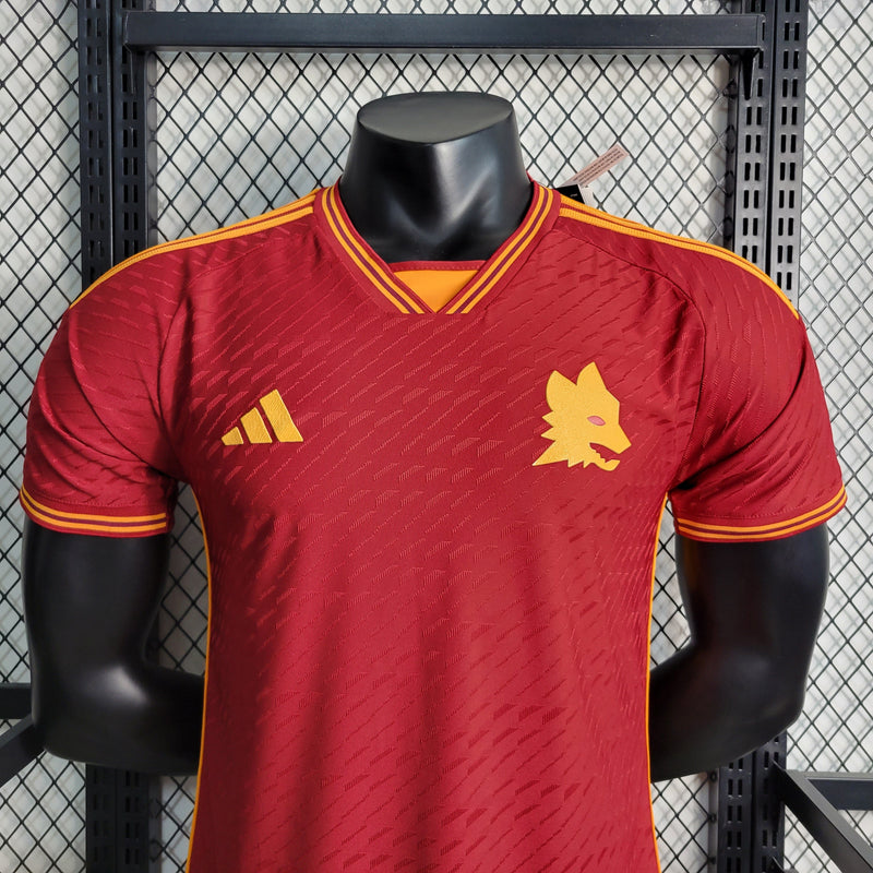 Camisa Roma Home 23/24 - Adidas Jogador Masculina
